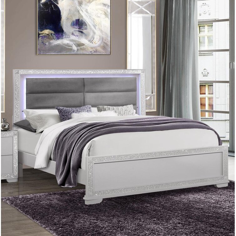 Willa Arlo Interiors Khaleesi Low Profile Standard Configurable Bedroom ...